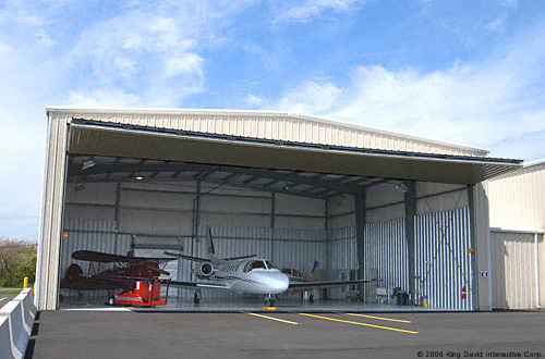 Airplane hangar