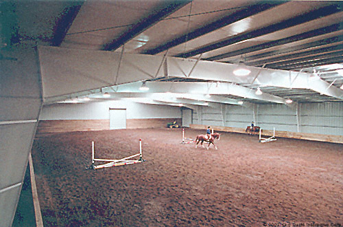 Indoor riding arena