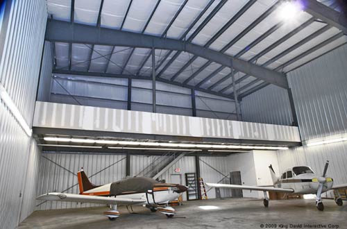 hangars for airplane