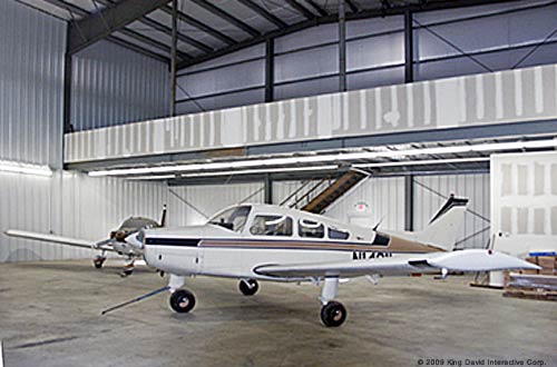 Hangar interior