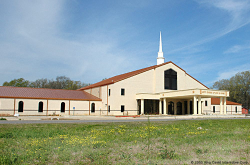 Metal church building