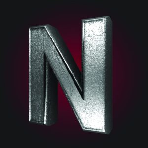 steel letter decoration