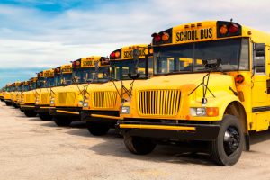 school bus garage