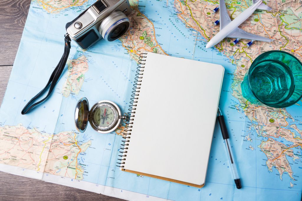 passport and camera