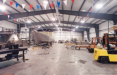 Boat manufacturer and repair warehouse