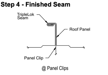 Step 4 - Finished Seam